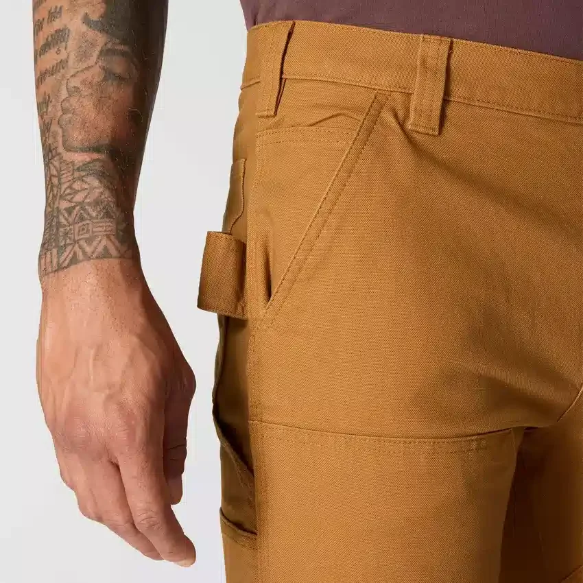 Men's Slim Tapered Rugged Flex Duck Double-Knee Work Pants
