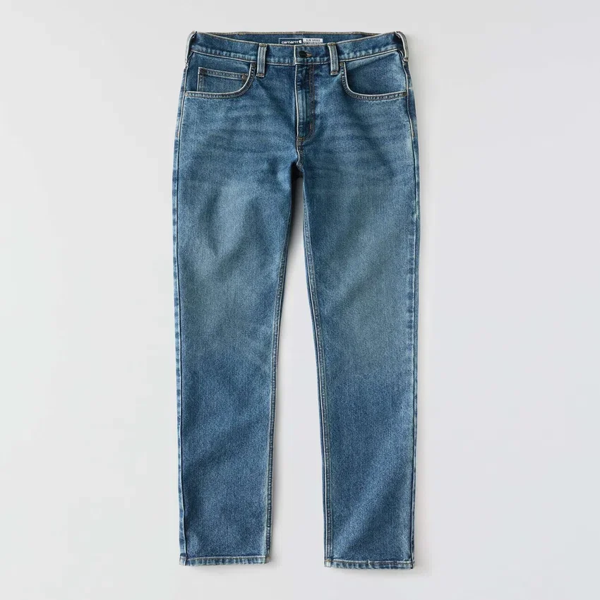 Men's Slim Tapered Rugged Flex Work Jeans