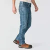 Men's Slim Tapered Rugged Flex Work Jeans