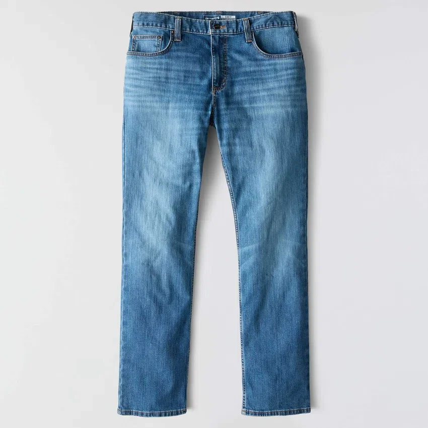 Men's Slim Tapered Rugged Flex Work Jeans