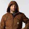 Men's Washed Duck Bartlett Insulated Active Jac