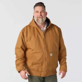 Men’s Washed Duck Insulated Active Jac