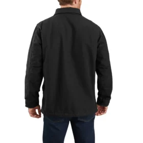 Men’s Washed Duck Sherpa-Lined Ridge Coat