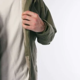 Men’s Washed Duck Sierra Sherpa-Lined Jacket