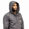 Men's Washed Duck Sierra Sherpa-Lined Jacket