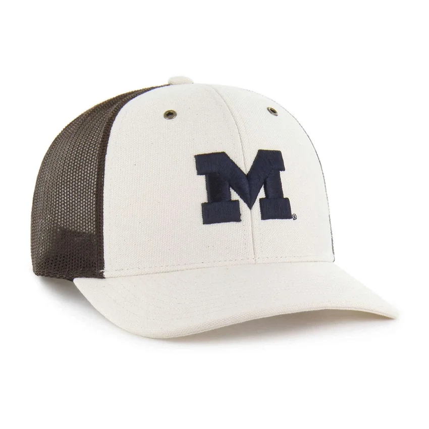 Michigan Wolverines '47 Undyed Trucker