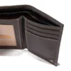 Milled Pebble Trifold Wallet