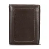 Milled Pebble Trifold Wallet