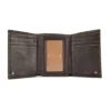 Milled Pebble Trifold Wallet