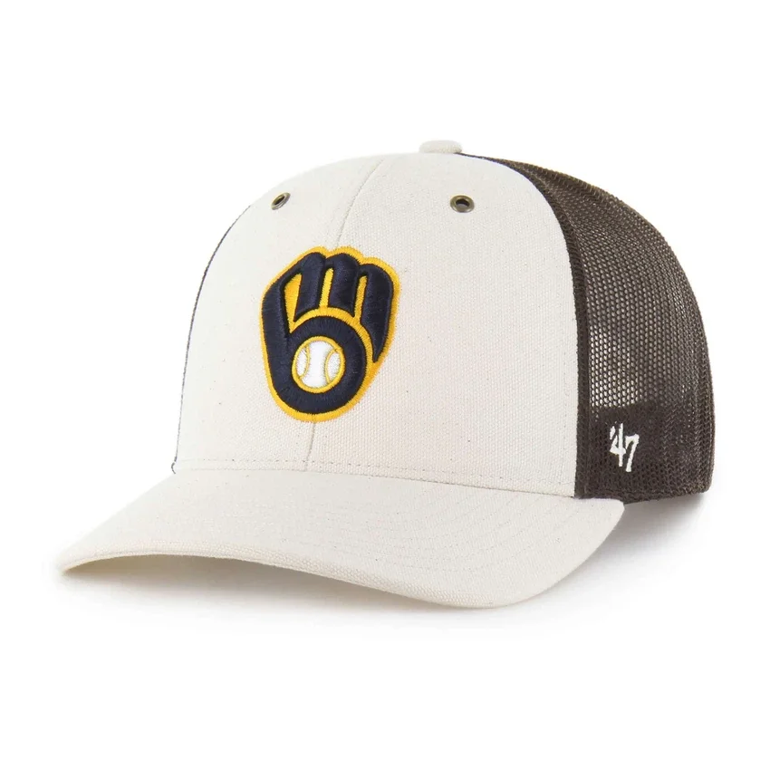 Milwaukee Brewers '47 Undyed Trucker