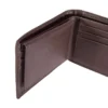 Oil Tan Leather Passcase Wallet