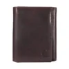 Oil Tan Leather Trifold Wallet