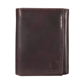 Oil Tan Leather Trifold Wallet
