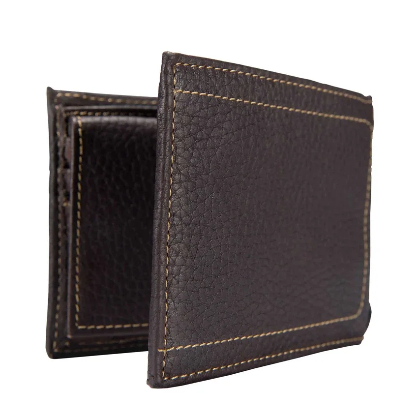 Pebble Leather Passcase Wallet