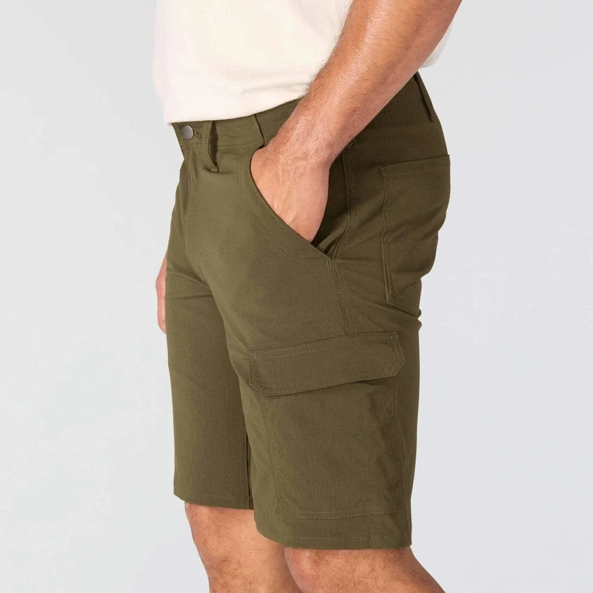 Relaxed Fit 10" Force Ripstop Cargo Shorts - Work Shorts