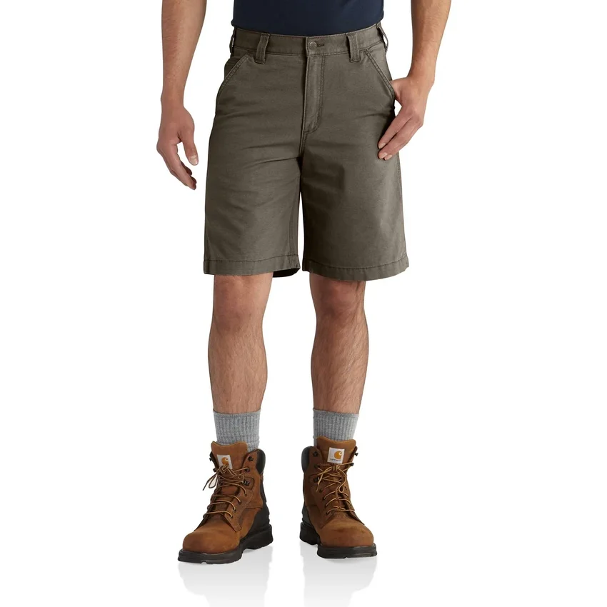 Relaxed Fit 10" Rigby Canvas Shorts - Work Shorts