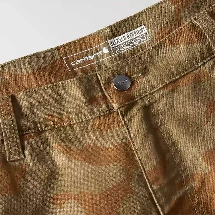 Relaxed Fit 10" Rigby Canvas Shorts - Work Shorts