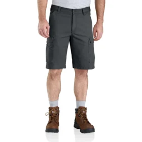Relaxed Fit 11" Rigby Canvas Cargo Shorts - Work Shorts