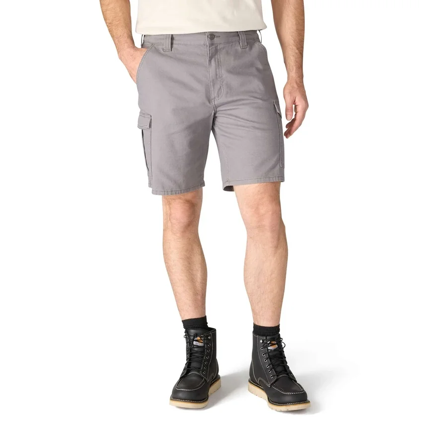 Relaxed Fit 9" Rigby Canvas Cargo Shorts - Work Shorts