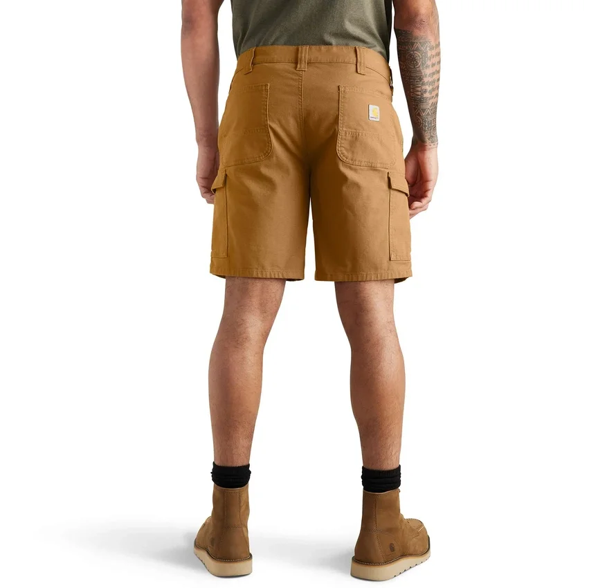 Relaxed Fit 9" Rigby Canvas Cargo Shorts - Work Shorts