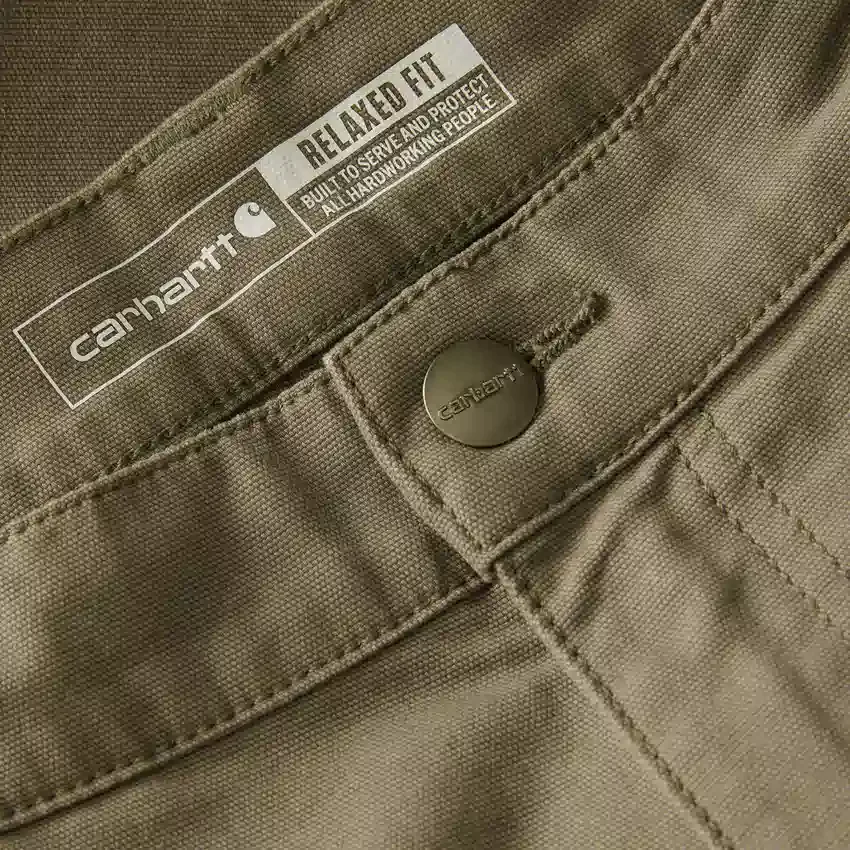 Relaxed Fit 9" Rigby Canvas Cargo Shorts - Work Shorts