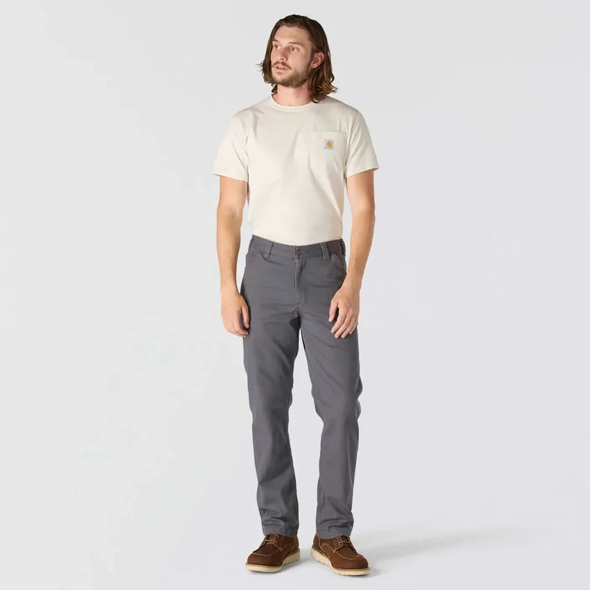 Relaxed Straight Rigby Lined Canvas Pants - Work Pants