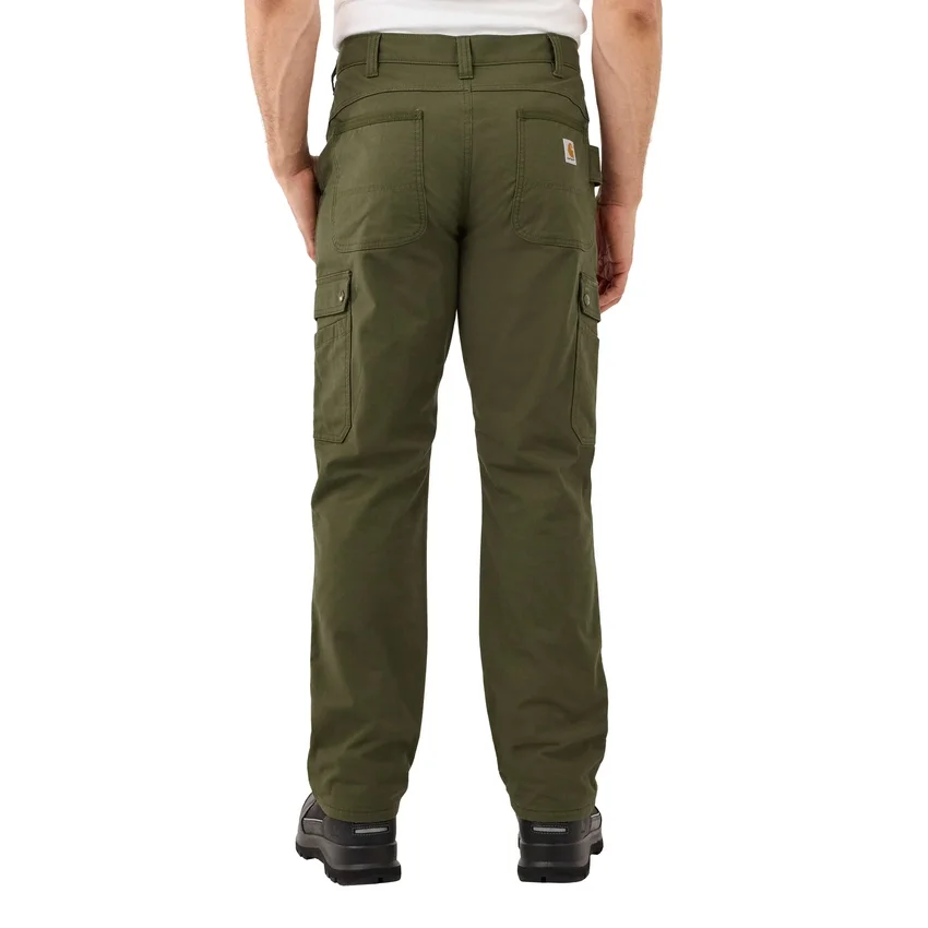 Relaxed Straight Ripstop Lined Cargo Pants - Work Pants