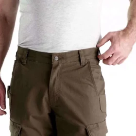 Relaxed Straight Steel Double Knee Cargo Pants – Work Pants