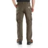 Relaxed Straight Steel Double Knee Cargo Pants - Work Pants