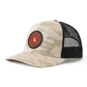 Ripstop Mesh-Back Camo Trucker Hat