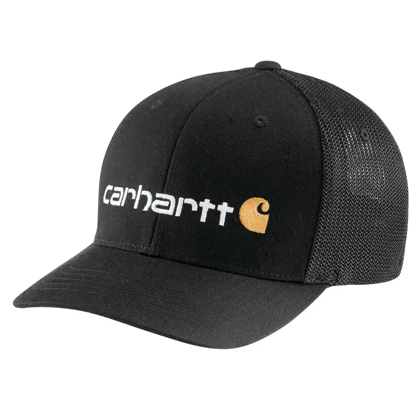 Rugged Flex™ Fitted Canvas Mesh-Back Logo Graphic Cap