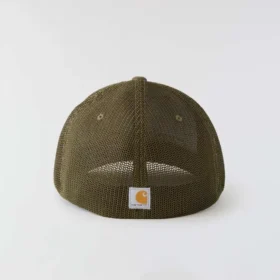 Rugged Flex™ Fitted Canvas Mesh-Back Logo Graphic Cap