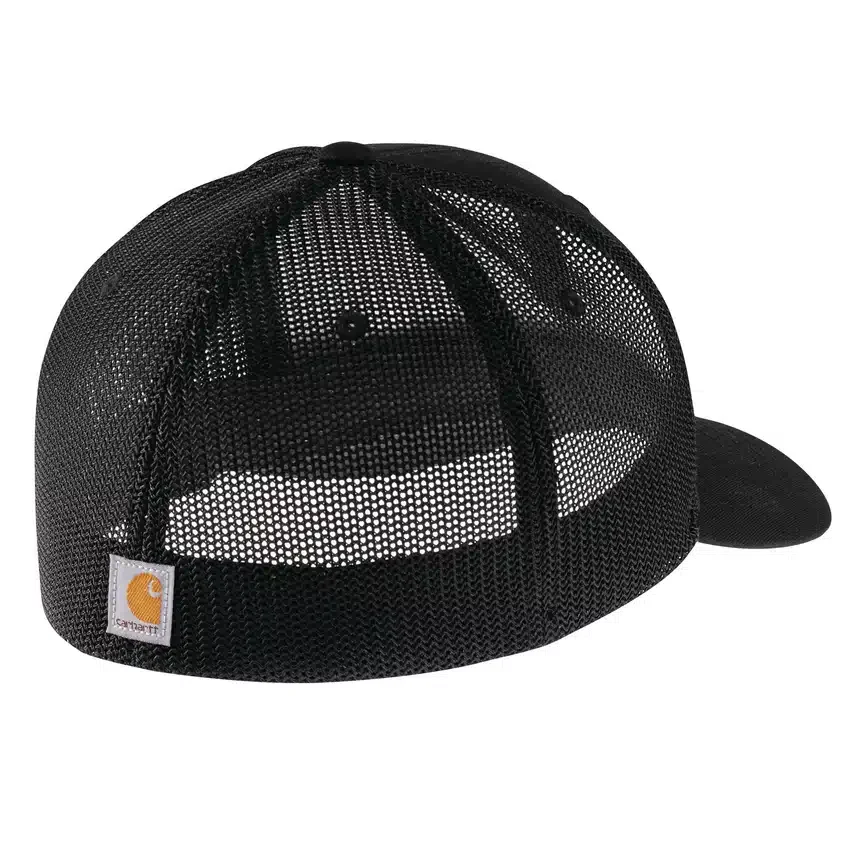 Rugged Flex™ Fitted Canvas Mesh-Back Logo Graphic Cap
