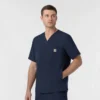 Rugged Flex Fld Ripstop V-Neck Scrub Top