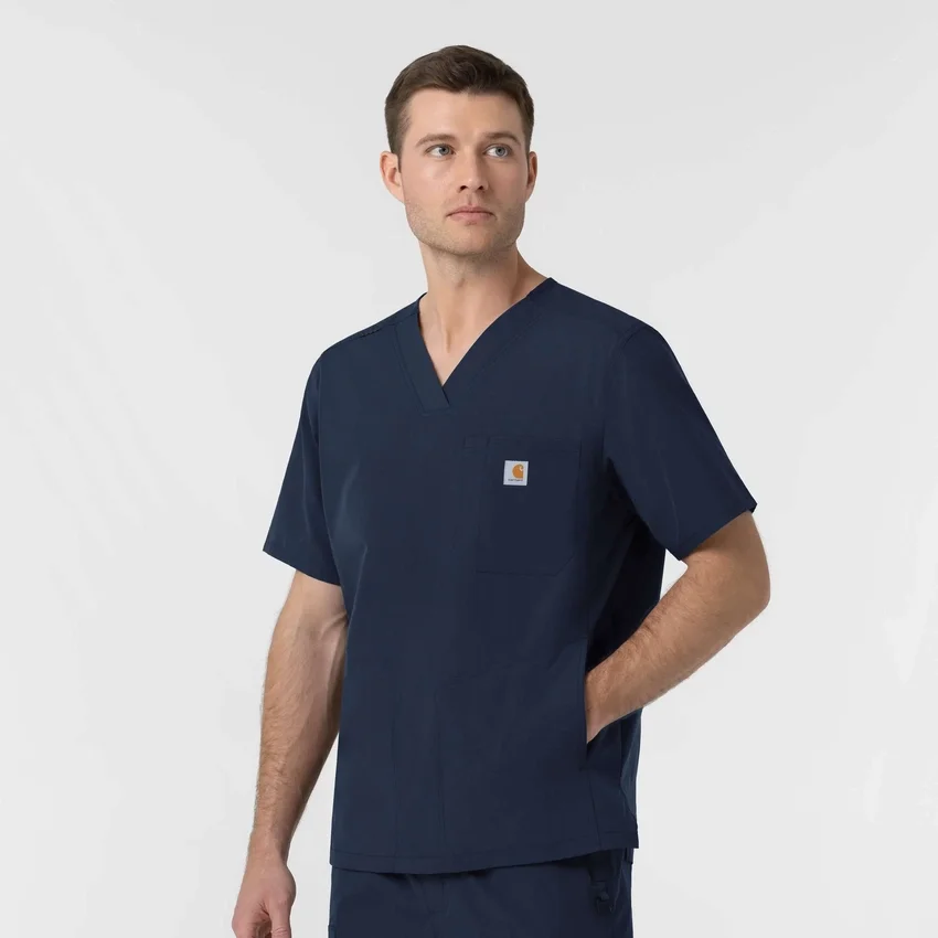 Rugged Flex Fld Ripstop V-Neck Scrub Top