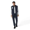 Rugged Flex® Men's Bonded Fleece Scrub Vest