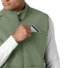 Rugged Flex® Men's Bonded Fleece Scrub Vest