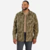 Rugged Flex® Relaxed Fit Canvas Fleece-Lined Camo Shirt Jac