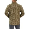 Rugged Flex® Relaxed Fit Canvas Fleece-Lined Camo Shirt Jac