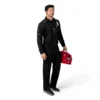 Rugged Flex® Rscu Heavyweight Long Sleeve Polo Scrub Top