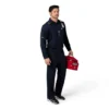 Rugged Flex® Rscu Heavyweight Long Sleeve Polo Scrub Top