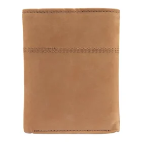 Saddle Leather Trifold Wallet