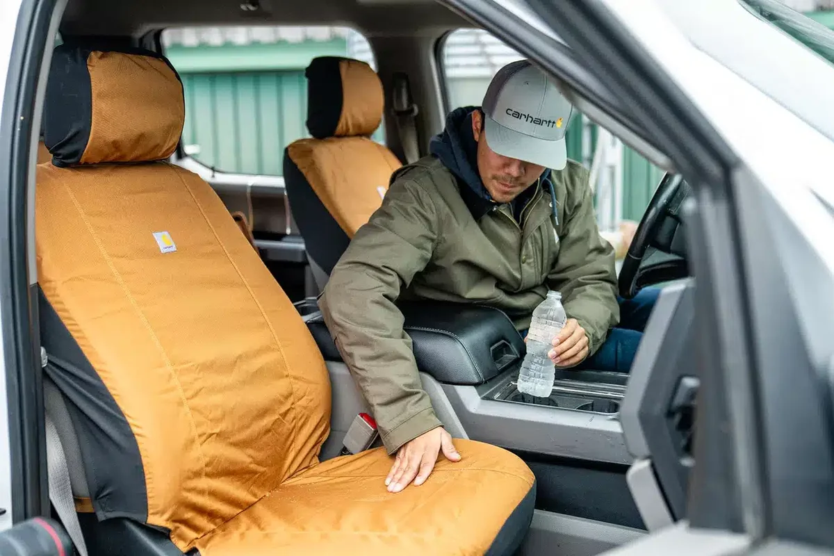 Universal Fitted Nylon Duck Bucket Seat Cover