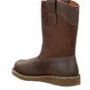 Waterproof 10" Steel Toe Wellington Wedge Boot