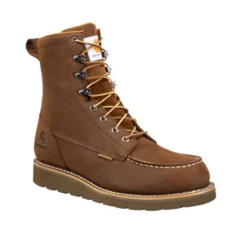 Waterproof 8″ Moc Toe Wedge Boot