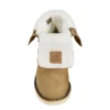 Women's 8" Waterproof Insulated Wedge Fold Down Winter Boot