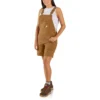 Women's Ashland Canvas Shortalls