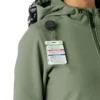 Women's Bonded Fleece Scrub Hoodie