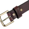 Women's Bridle Leather Buckle Belt