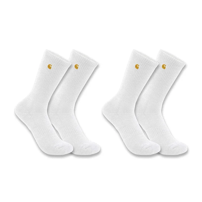 Women's Carhartt Force® Midweight Crew Sock 2-Pack